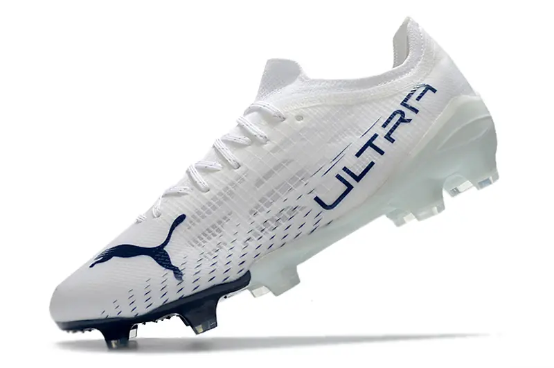 Puma Ultra 1.3 FG - White/Navy Blue/Sky Blue