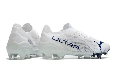 Puma Ultra 1.3 FG - White/Navy Blue/Sky Blue