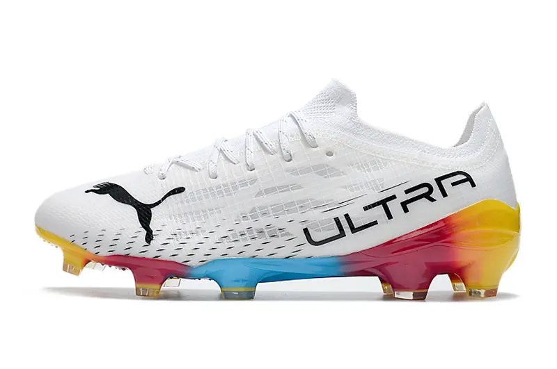 Puma Ultra 1.3 FG - White/Sunset Orange/Ocean Blue