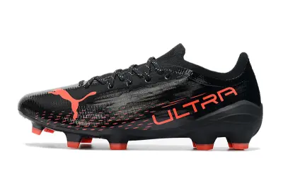 Puma Ultra 1.3 FG - Black/Fierce Red/Obsidian Black
