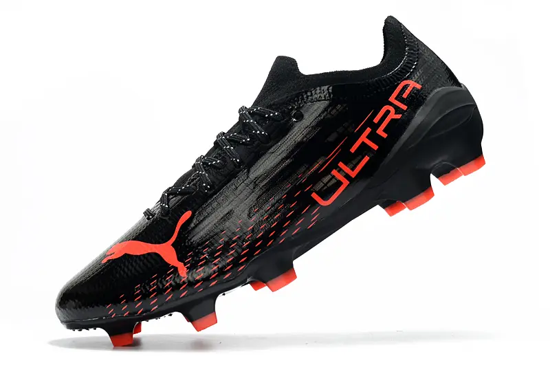 Puma Ultra 1.3 FG - Black/Fierce Red/Obsidian Black