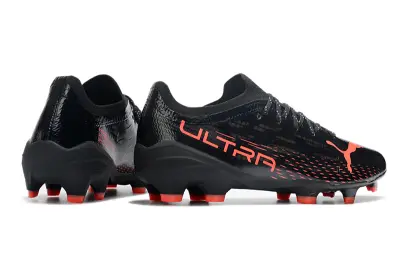 Puma Ultra 1.3 FG - Black/Fierce Red/Obsidian Black