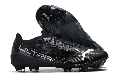 Puma Ultra 1.3 FG - Black/Midnight Black/Silver Shine