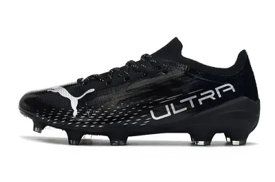 Puma Ultra 1.3 FG - Black/Midnight Black/Silver Shine