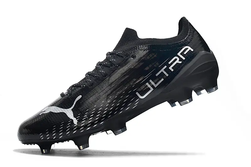 Puma Ultra 1.3 FG - Black/Midnight Black/Silver Shine