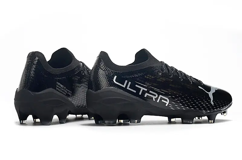 Puma Ultra 1.3 FG - Black/Midnight Black/Silver Shine
