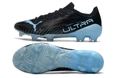 Puma Ultra 1.3 FG - Black/Sky Blue/Graphite Gray