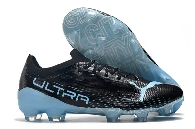 Puma Ultra 1.3 FG - Black/Sky Blue/Graphite Gray