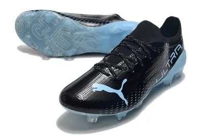 Puma Ultra 1.3 FG - Black/Sky Blue/Graphite Gray