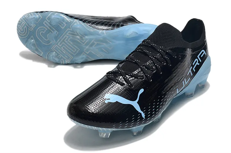 Puma Ultra 1.3 FG - Black/Sky Blue/Graphite Gray