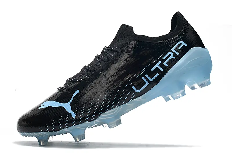 Puma Ultra 1.3 FG - Black/Sky Blue/Graphite Gray