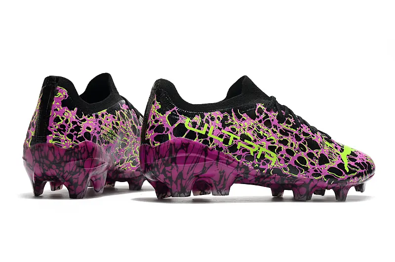Puma Ultra 1.3 FG - Black/Vibrant Green/Deep Purple