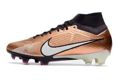 Nike Air Zoom Mercurial Superfly 9 Elite FG - Copper/Champagne Gold/Deep Purple