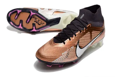 Nike Air Zoom Mercurial Superfly 9 Elite FG - Copper/Champagne Gold/Deep Purple