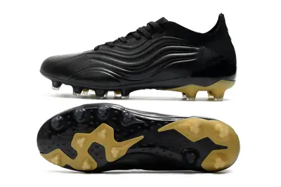 Adidas Copa Sense.1 AG - Black/Stealth Black/Golden Accents