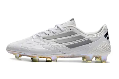 Adidas F50 Ghosted Adizero FG - White/Silver Metallic/Reflective Prism