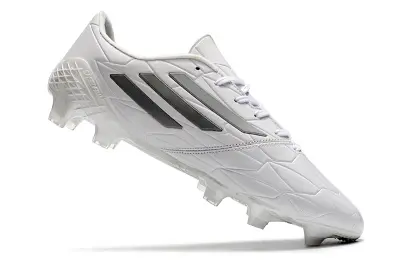 Adidas F50 Ghosted Adizero FG - White/Silver Metallic/Reflective Prism