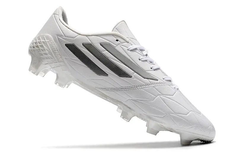 Adidas F50 Ghosted Adizero FG - White/Silver Metallic/Reflective Prism
