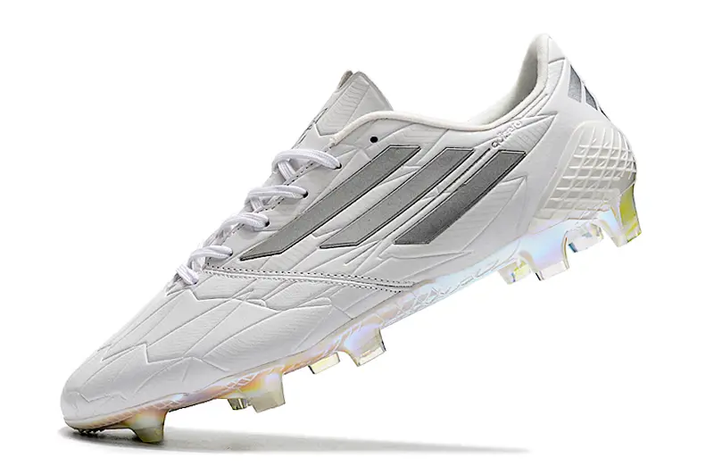 Adidas F50 Ghosted Adizero FG - White/Silver Metallic/Reflective Prism