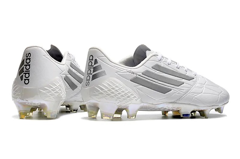 Adidas F50 Ghosted Adizero FG - White/Silver Metallic/Reflective Prism