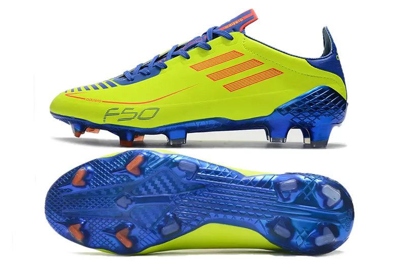 Adidas F50 Ghosted Adizero FG - Yellow/Electric Blue/Fluorescent Yellow