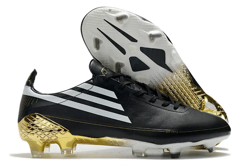 Adidas F50 Ghosted Adizero FG - Black/Gold/White