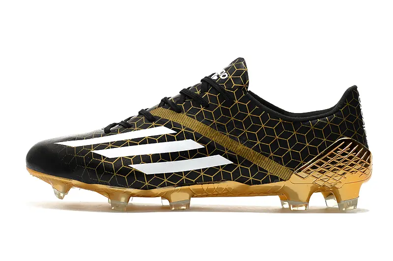 Adidas F50 Ghosted Adizero FG - Black/Metallic Gold/White