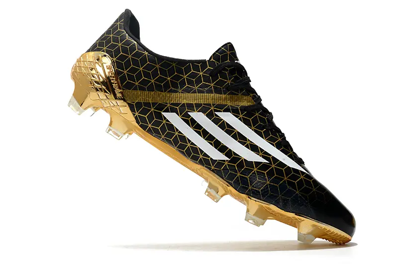 Adidas F50 Ghosted Adizero FG - Black/Metallic Gold/White