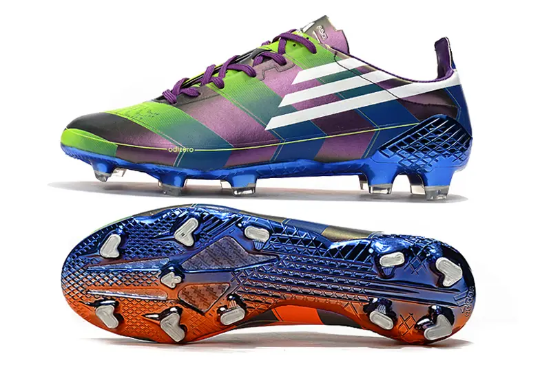 Adidas F50 Ghosted Adizero FG - Green/Vibrant Green/Deep Purple
