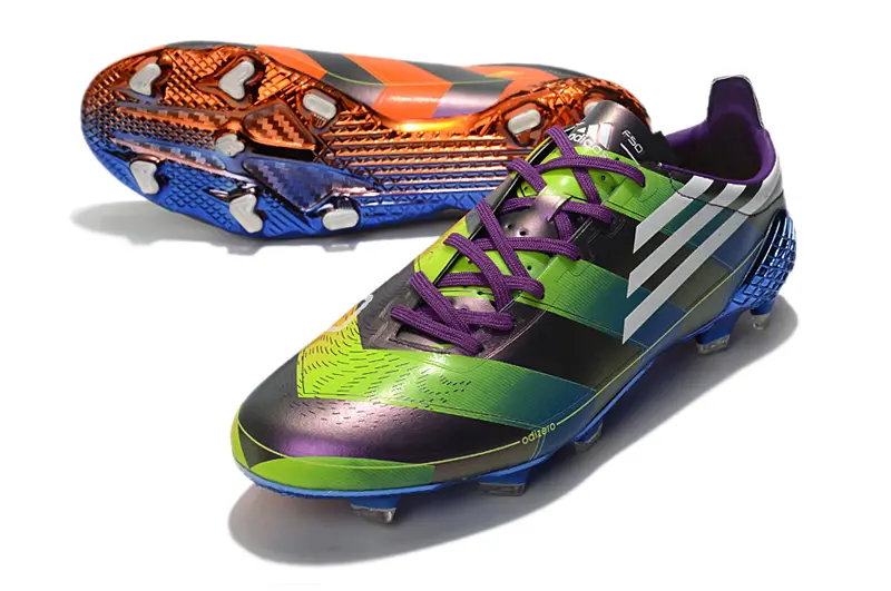 Adidas F50 Ghosted Adizero FG - Green/Vibrant Green/Deep Purple