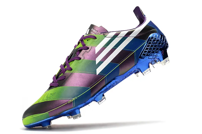 Adidas F50 Ghosted Adizero FG - Green/Vibrant Green/Deep Purple