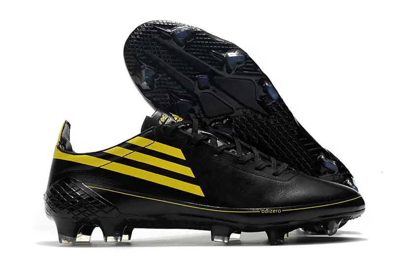 Adidas F50 Ghosted Adizero FG - Black/Electric Yellow/Neon Yellow