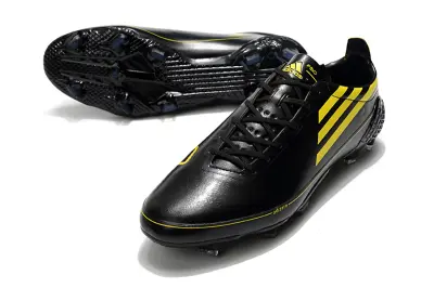 Adidas F50 Ghosted Adizero FG - Black/Electric Yellow/Neon Yellow