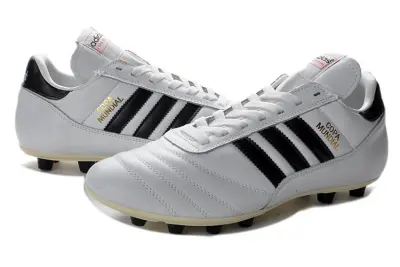 Adidas Copa Mundial FG - White/Classic Black/Soft Leather