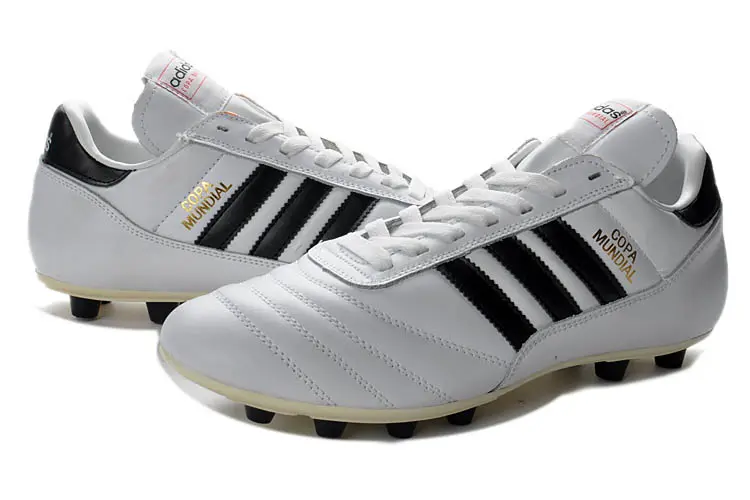 Adidas Copa Mundial FG - White/Classic Black/Soft Leather
