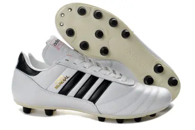 Adidas Copa Mundial FG - White/Classic Black/Soft Leather