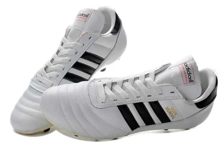 Adidas Copa Mundial FG - White/Classic Black/Soft Leather