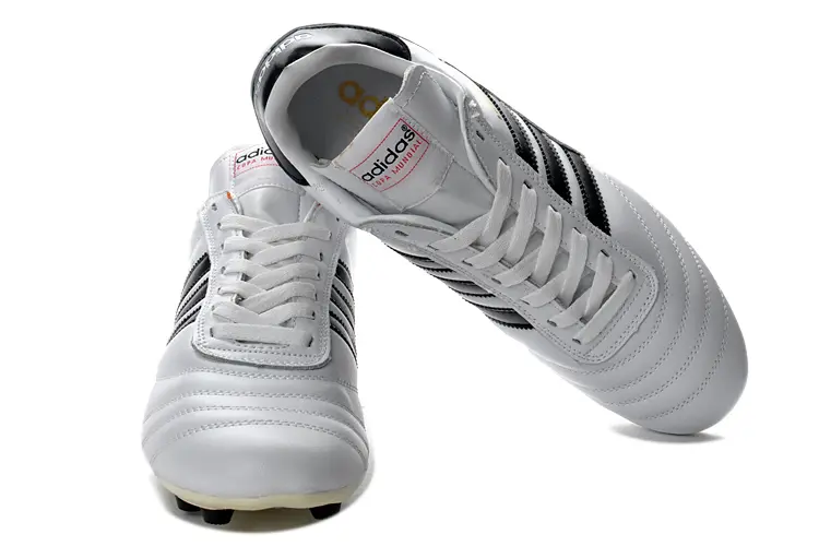 Adidas Copa Mundial FG - White/Classic Black/Soft Leather