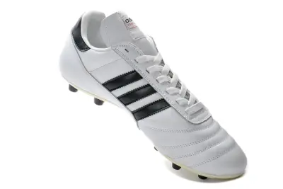 Adidas Copa Mundial FG - White/Classic Black/Soft Leather