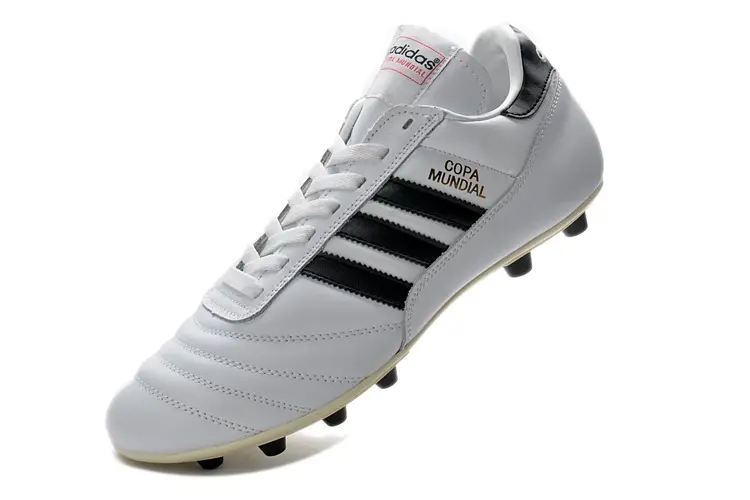 Adidas Copa Mundial FG - White/Classic Black/Soft Leather