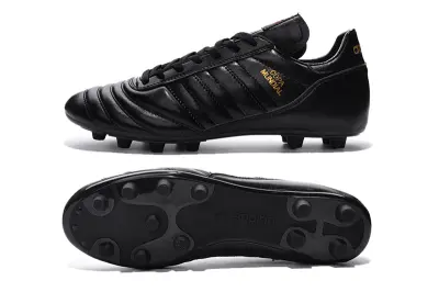 Adidas Copa Mundial FG - Black/Classic Black/Golden Accents