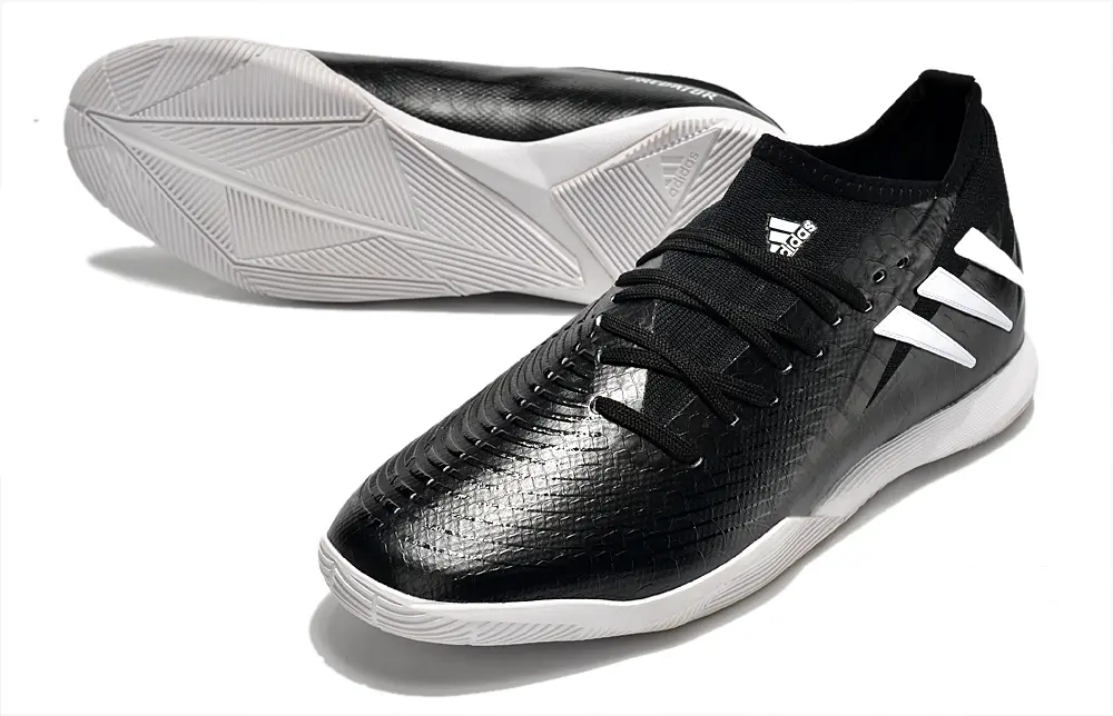 Adidas Predator Edge.3 IC - Black/Midnight Black/Crystal White