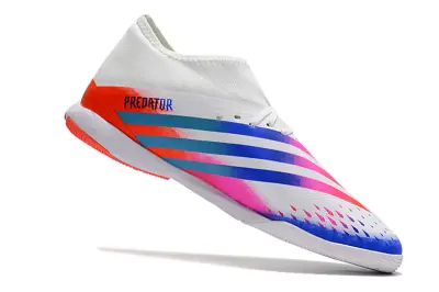 Adidas Predator Edge.3 IC - White/Vibrant Yellow/Vivid Red