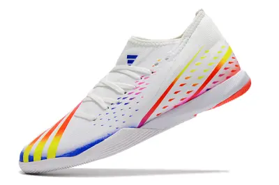 Adidas Predator Edge.3 IC - White/Vibrant Yellow/Vivid Red