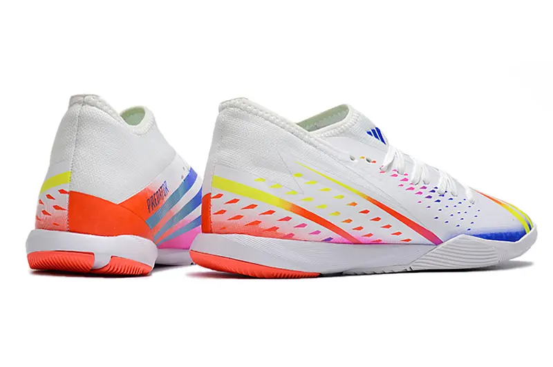 Adidas Predator Edge.3 IC - White/Vibrant Yellow/Vivid Red