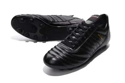 Adidas Copa Mundial FG - Black/Classic Black/Golden Accents