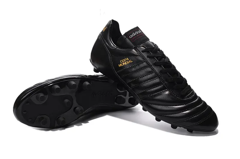 Adidas Copa Mundial FG - Black/Classic Black/Golden Accents