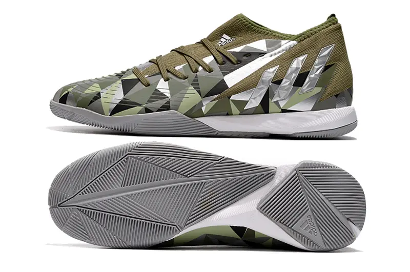 Adidas Predator Edge.3 IC - Green/Camouflage Green/Graphite Gray