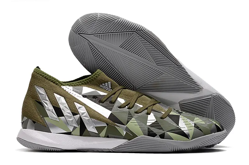 Adidas Predator Edge.3 IC - Green/Camouflage Green/Graphite Gray