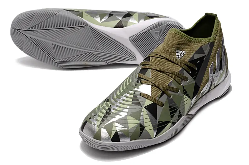 Adidas Predator Edge.3 IC - Green/Camouflage Green/Graphite Gray